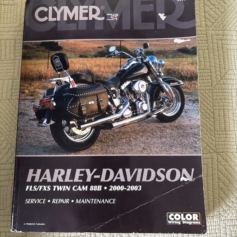 Clymer Harley-Davidson FLS FXS Twin Cam 88B 2000-2003 Service Manual M423